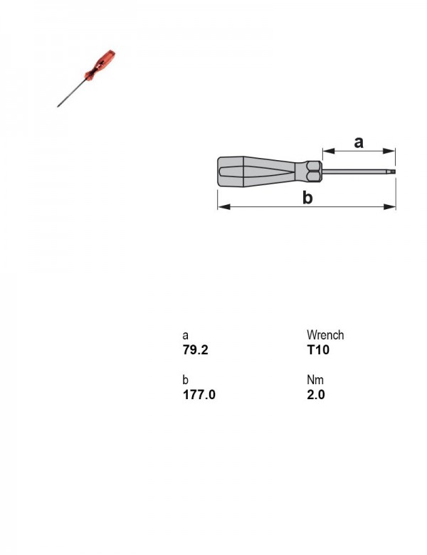 Ключ Torx T10 5610