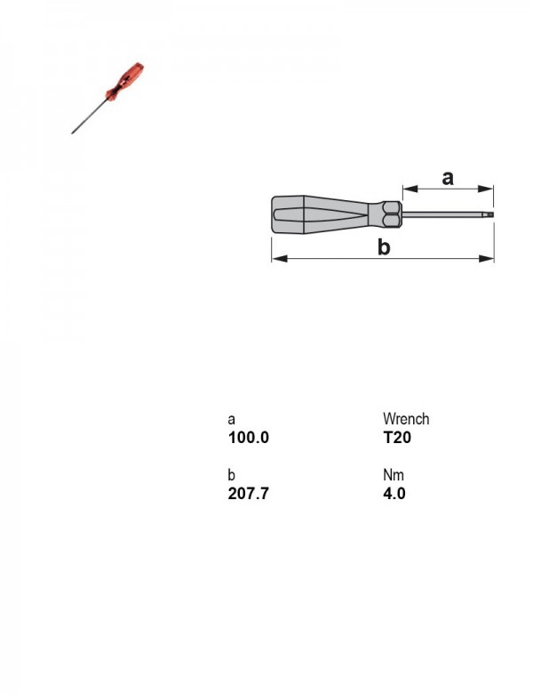 Ключ Torx T20