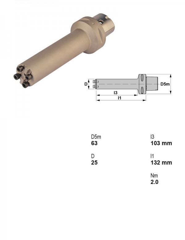 Переходник виброгасящий PSC63 Ø25