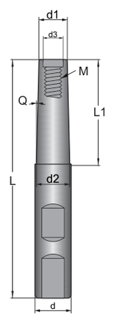 Комбинированная державка HSS