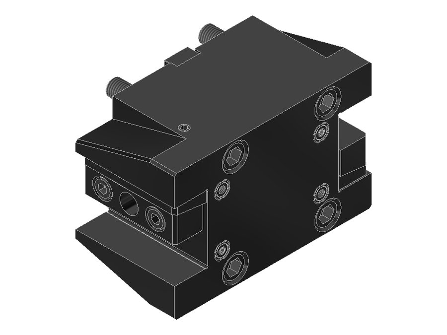 Державка универсальная EWS 15.BMT25.4BMT65X75, BMT, сечение 25.4×25.4 мм