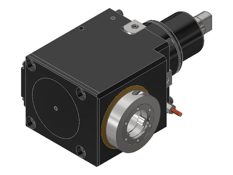 Головка приводная радиальная сверлильно-фрезерная EWS 60.85V51809IKDGLX110, хвостовик Ø85, EWS - Varia V5- адаптер