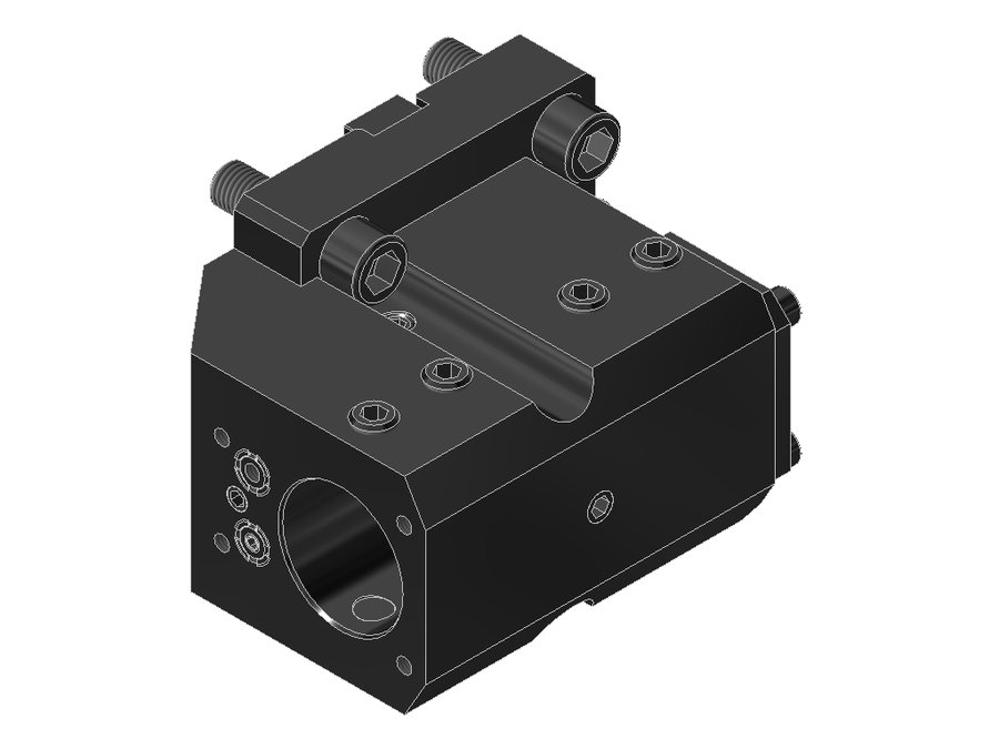 Державка комбинированная с внутренним и наружным подводом СОЖ EWS 17.BMT40DBMT65X72, BMT, отверстие Ø40 мм