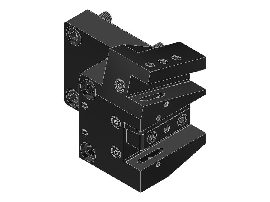 Державка токарная продольная EWS 1.BMT20DBMT55IKSW350-15°, BMT, сечение 20×20 мм