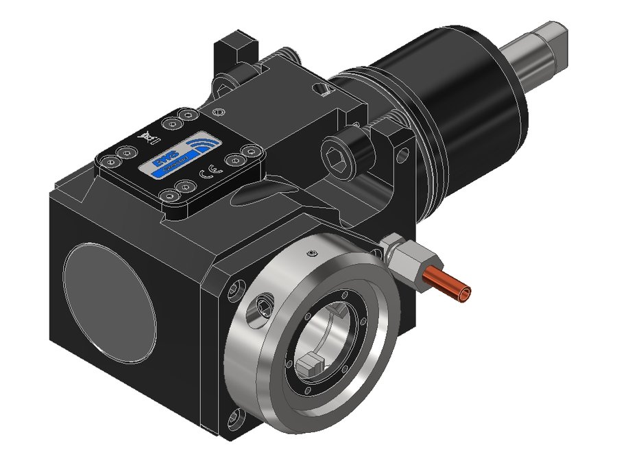 Головка приводная радиальная сверлильно-фрезерная EWS 60.55VX3WT150IKDX65-CC4, хвостовик Ø55, EWS - Varia VX3 - адаптер