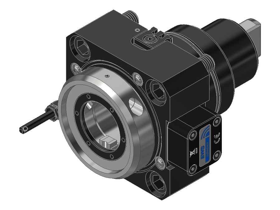 Головка приводная осевая сверлильно-фрезерная EWS 40.65VX41809MT110FIKD-CC4, хвостовик Ø65, EWS - Varia VX4 - адаптер