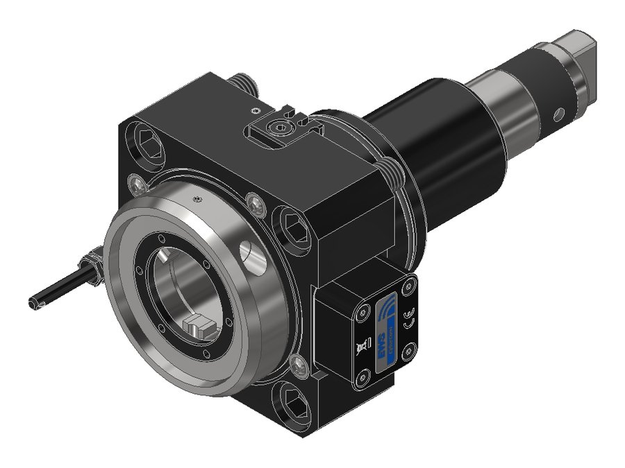 Головка приводная осевая сверлильно-фрезерная EWS 40.65VX4VT4F-CC4, хвостовик Ø65, EWS - Varia VX4 - адаптер