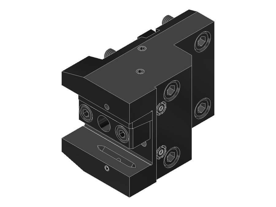 Державка токарная продольная EWS 4.BMT25.4BMT55IKZ56X60, BMT, сечение 25.4×25.4 мм