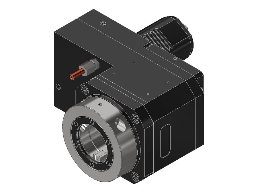 Головка приводная осевая сверлильно-фрезерная со смещением EWS 50.50V5SQT28RIKD, хвостовик Ø50, EWS - Varia V5- адаптер