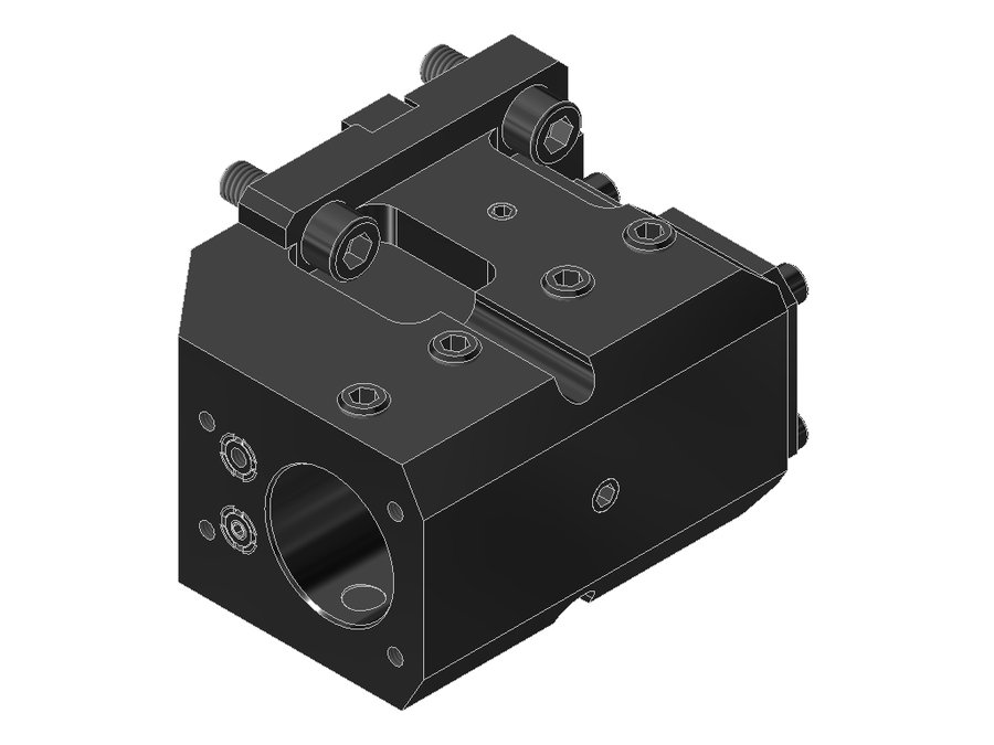 Державка комбинированная с внутренним и наружным подводом СОЖ EWS 17.BMT40DBMT55X70, BMT, отверстие Ø40 мм