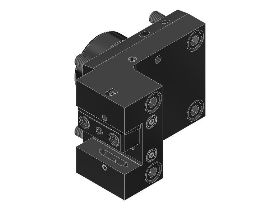 Державка токарная продольная EWS 4.BMT19.05LT2000V16IK, BMT, сечение 19.05×19.05 мм