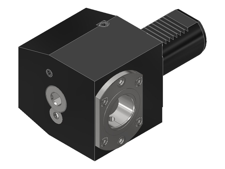 Державка токарная боковая EWS 5.40C4X51Z40, хвостовик Ø40, полигональный хвостовик ISO 26623 (PSC 40)