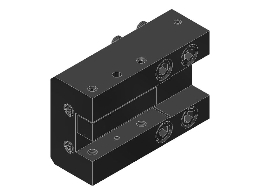 Державка токарная боковая EWS 5.BMT20LSL150, BMT, сечение 20×20 мм