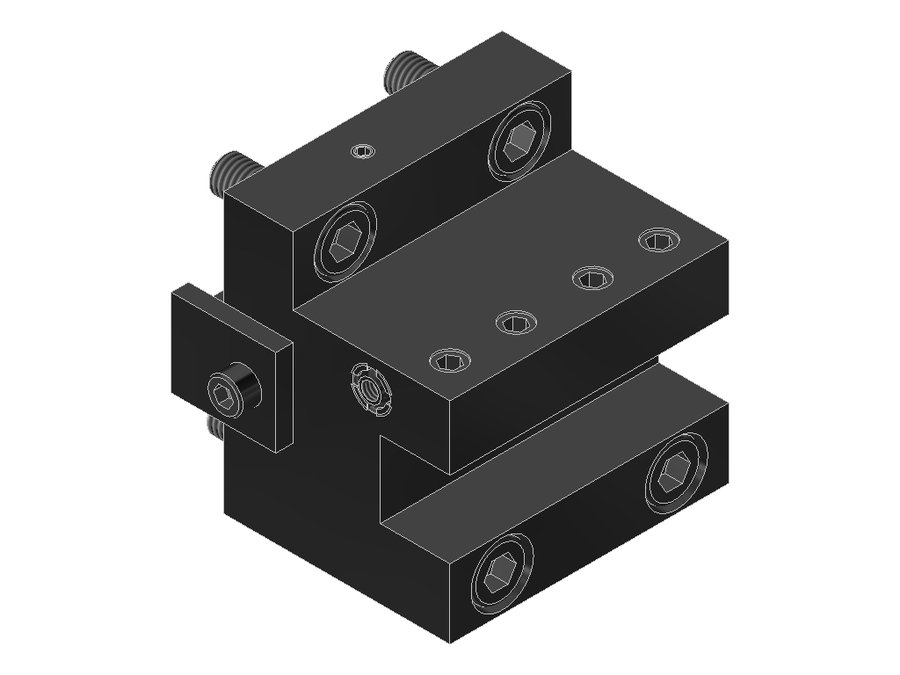 Державка токарная боковая EWS 5.BMT20WT250, BMT, сечение 20×20 мм