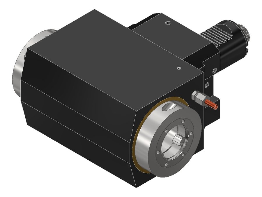 Головка приводная радиальная сверлильно-фрезерная EWS 60.50V5D5480RLX120, хвостовик Ø50, EWS - Varia V5- адаптер