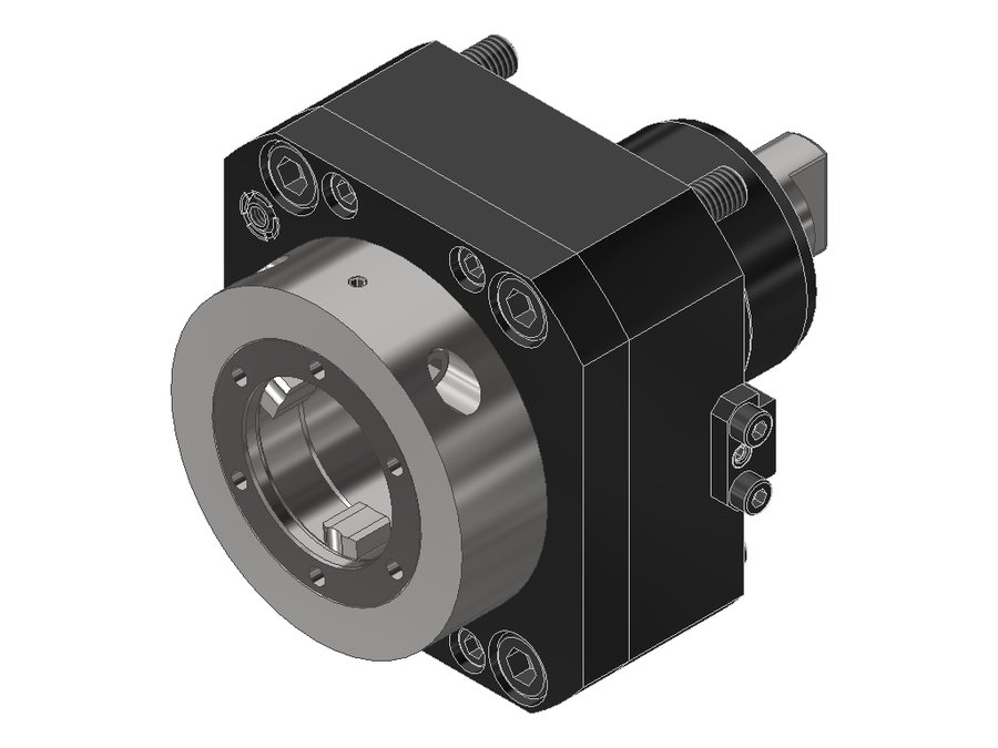 Головка приводная осевая сверлильно-фрезерная EWS 40.60V5NEX315IKD, хвостовик Ø60, EWS - Varia V5- адаптер