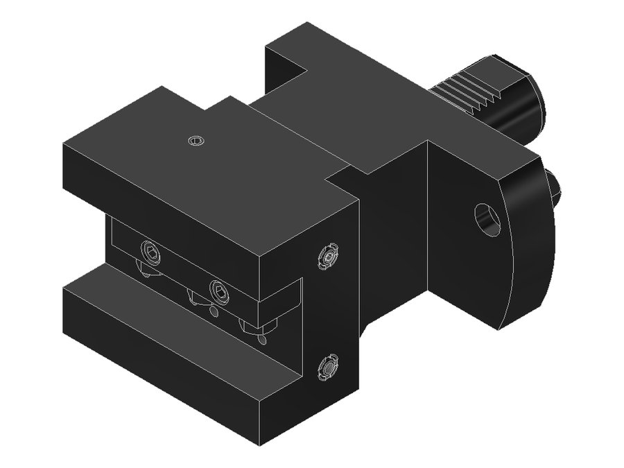 Державка токарная боковая EWS 5.4025MP620, хвостовик Ø40, сечение 25×25 мм
