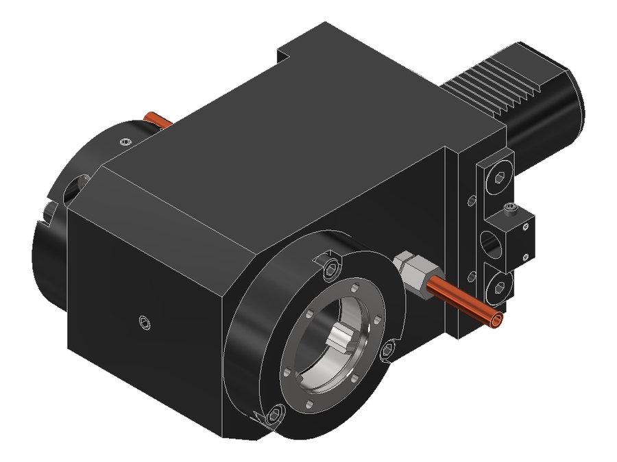 Державка комбинированная с внутренним и наружным подводом СОЖ EWS 17.50V5DCTXX120, хвостовик Ø50, EWS Varia - V5 - адаптер