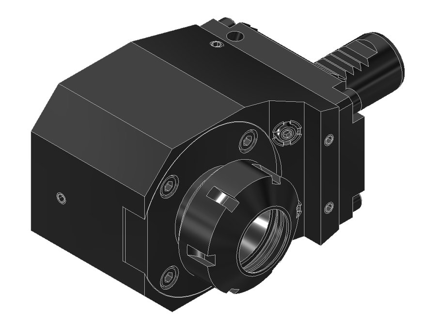 Державка цанговая EWS 31.2532G200RLW, хвостовик Ø25, под цанги, код 320 470E