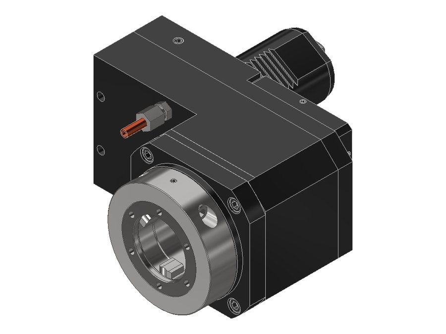 Головка приводная осевая сверлильно-фрезерная со смещением EWS 50.50V5SQT28RIK, хвостовик Ø50, EWS - Varia V5- адаптер