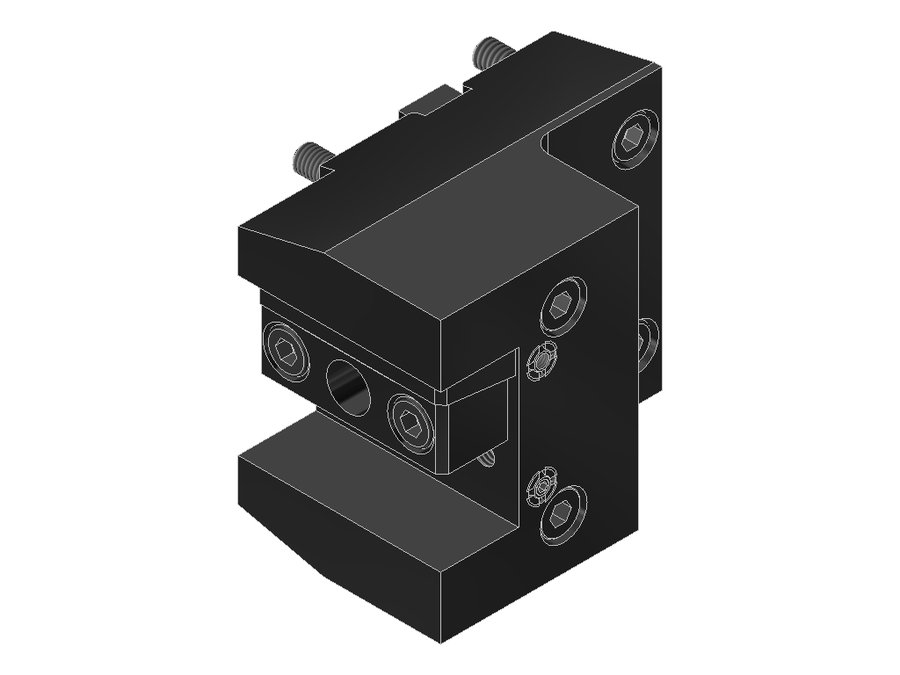 Державка токарная продольная EWS 4.BMT25BMT45Z43.5X70, BMT, сечение 25×25 мм