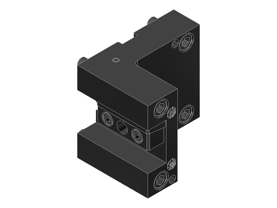 Державка токарная продольная EWS 4.BMT25NLX95, BMT, сечение 25×25 мм