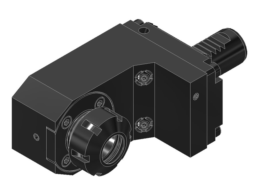 Державка цанговая EWS 31.2525G200RLWX87, хвостовик Ø25, под цанги, код 250 430E