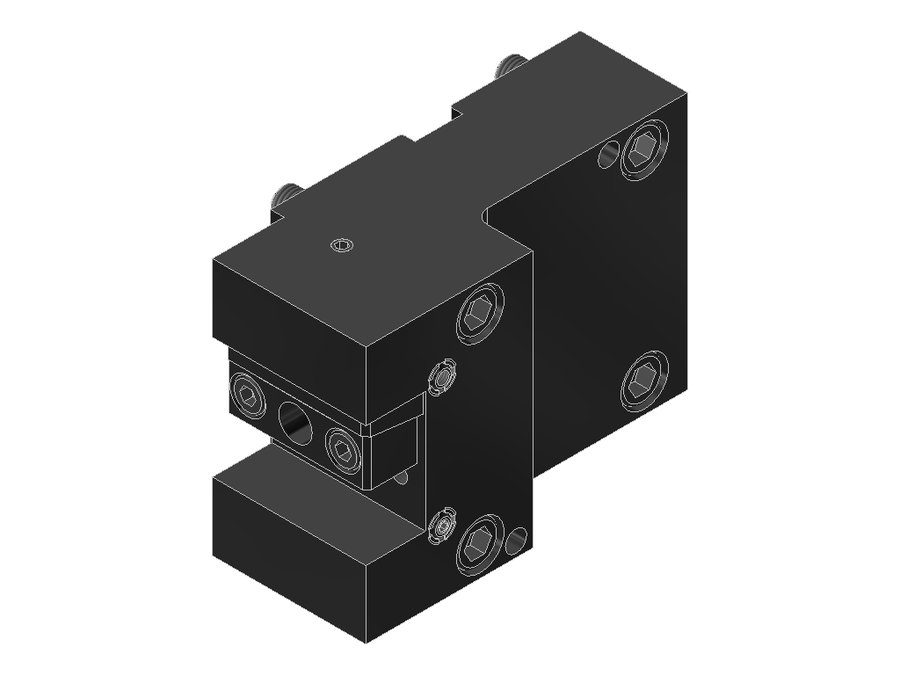 Державка токарная продольная EWS 4.BMT25.4NLZ70X70, BMT, сечение 25.4×25.4 мм