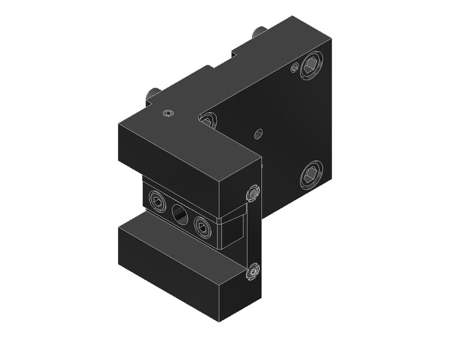 Державка токарная продольная EWS 4.BMT25.4NLZ70X95, BMT, сечение 25.4×25.4 мм