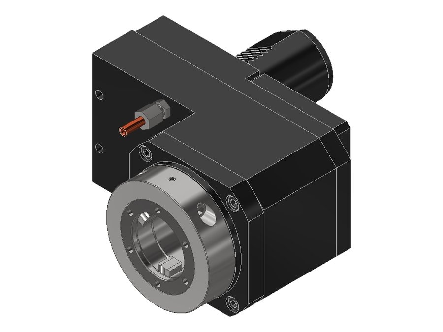Головка приводная осевая сверлильно-фрезерная со смещением EWS 50.50V5MP630R, хвостовик Ø50, EWS - Varia V5- адаптер