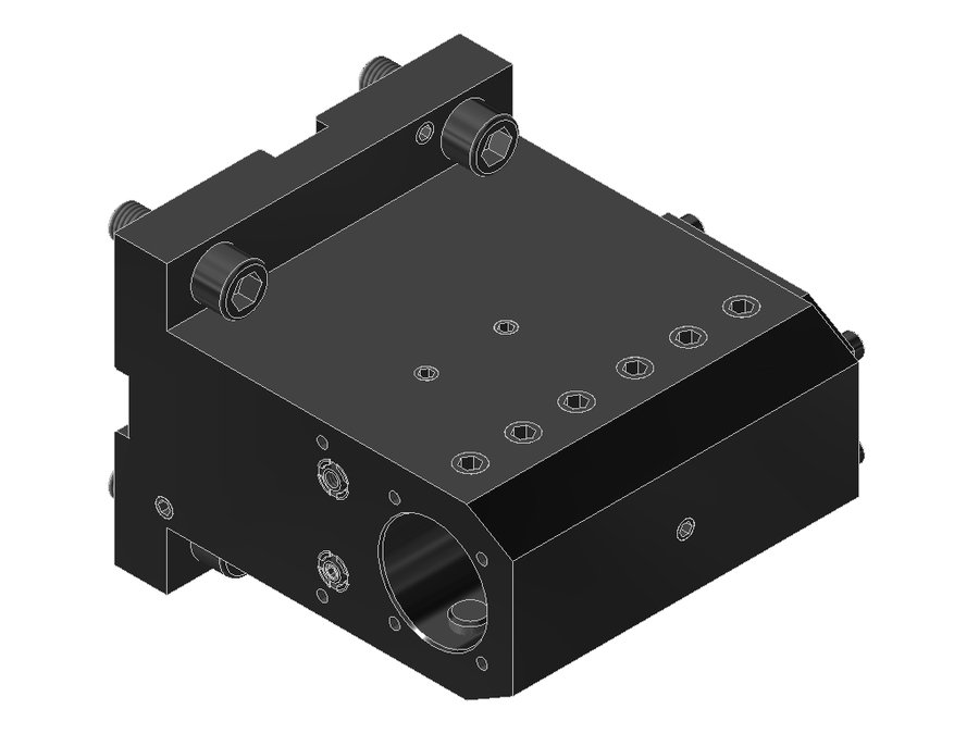 Державка комбинированная с внутренним и наружным подводом СОЖ EWS 17.BMT40DNT42X120, BMT, отверстие Ø40 мм