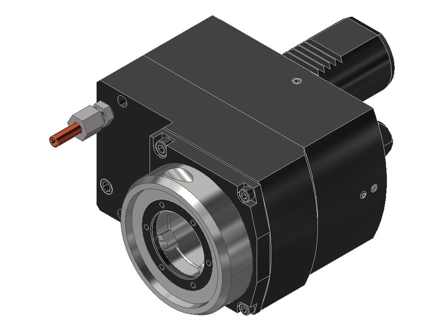 Головка приводная осевая сверлильно-фрезерная со смещением EWS 50.40VX4MP620RI1, хвостовик Ø40, EWS - Varia VX4 - адаптер