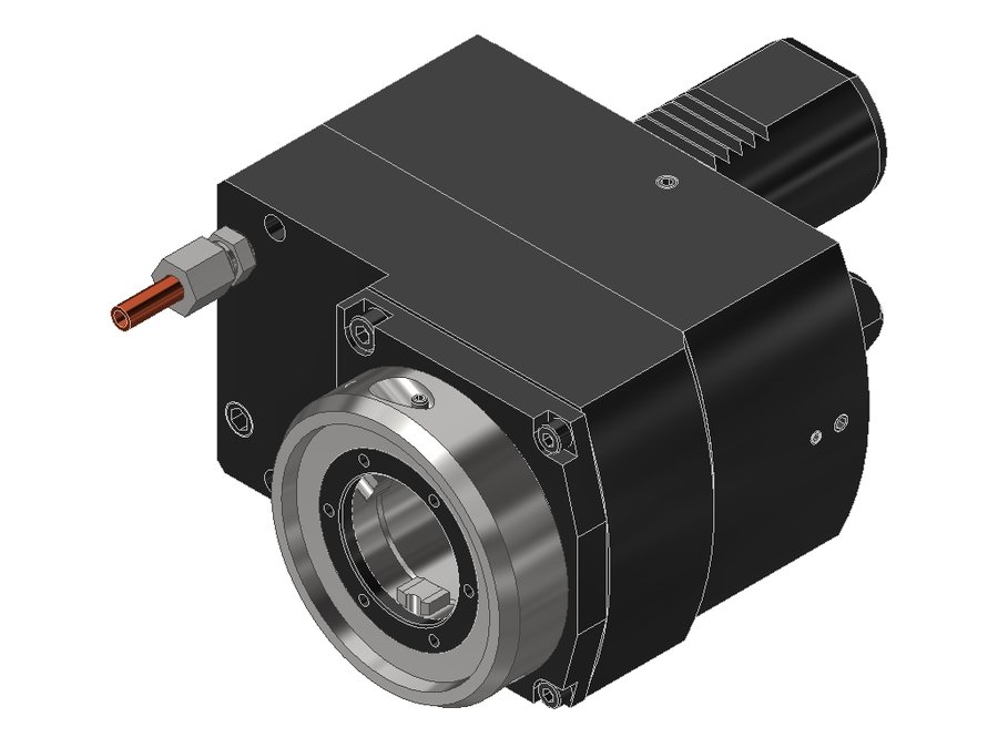 Головка приводная осевая сверлильно-фрезерная со смещением EWS 50.40VX4MP620RIKI1, хвостовик Ø40, EWS - Varia VX4 - адаптер