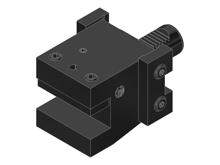 Державка токарная боковая EWS 5.3025G300RL, хвостовик Ø30, сечение 25×25 мм