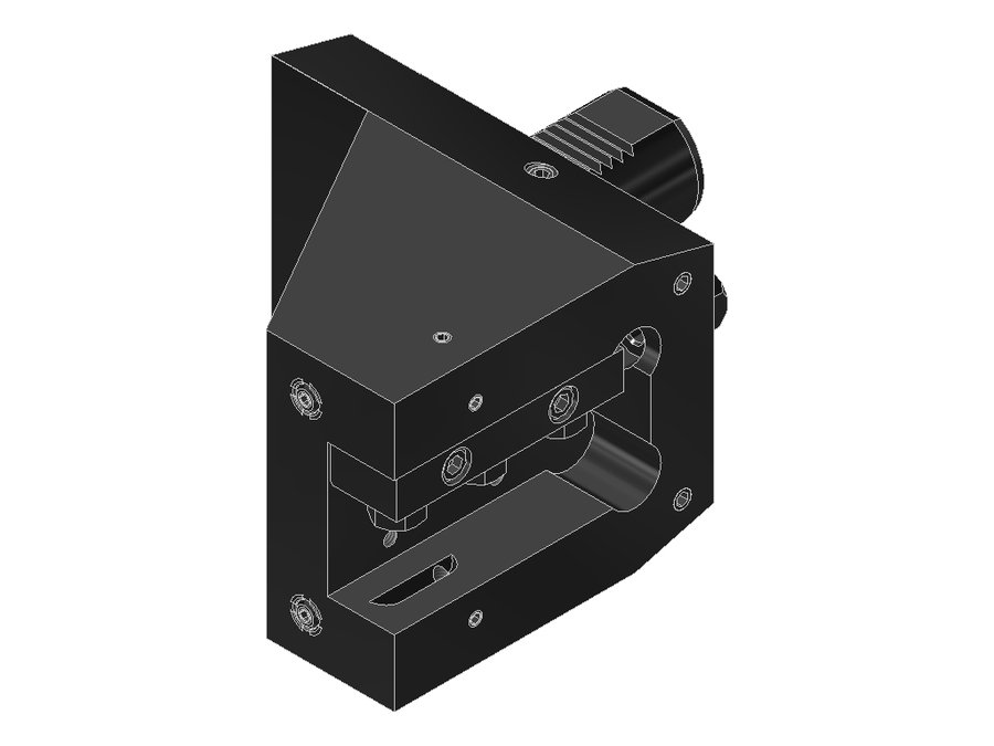 Державка токарная продольная EWS 1.4025MP620IK, хвостовик Ø40, сечение 25×25 мм