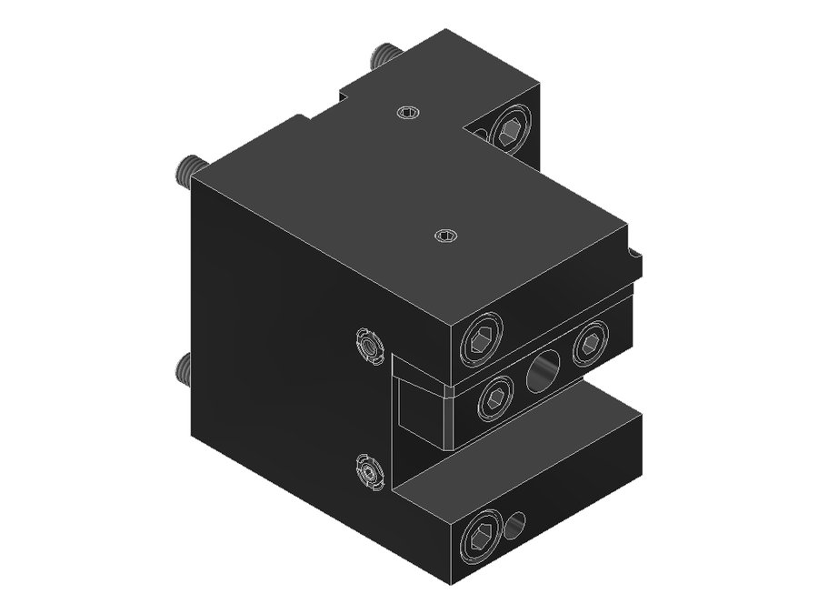 Державка токарная поперечная EWS 8.BMT25TS4000V15, BMT, сечение 25×25 мм