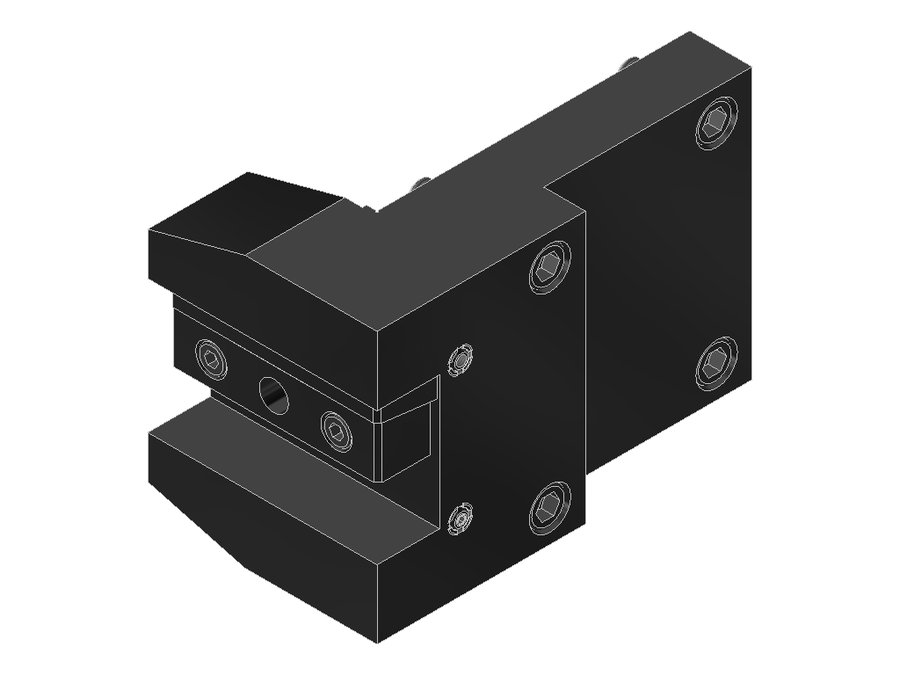 Державка токарная продольная EWS 4.BMT32HT850, BMT, сечение 32×32 мм
