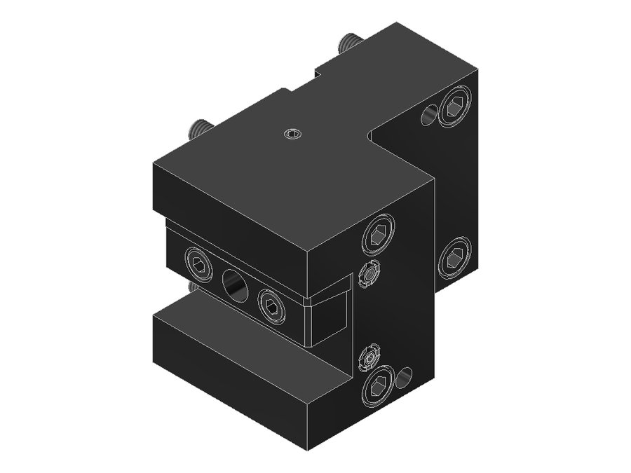 Державка токарная продольная EWS 4.BMT25TS4000V15, BMT, сечение 25×25 мм