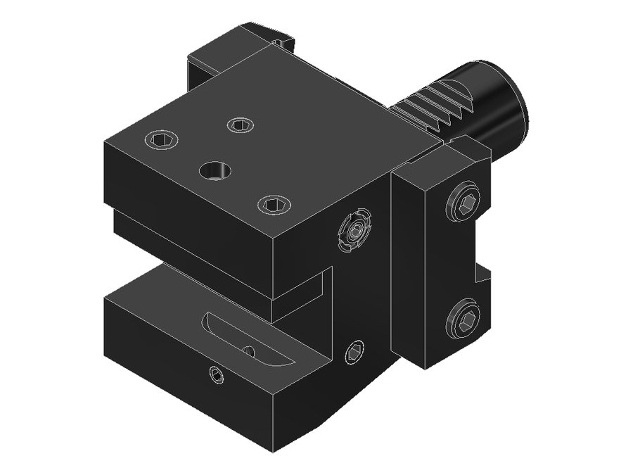 Державка токарная боковая EWS 5.2520G200RLIK, хвостовик Ø25, сечение 20×20 мм