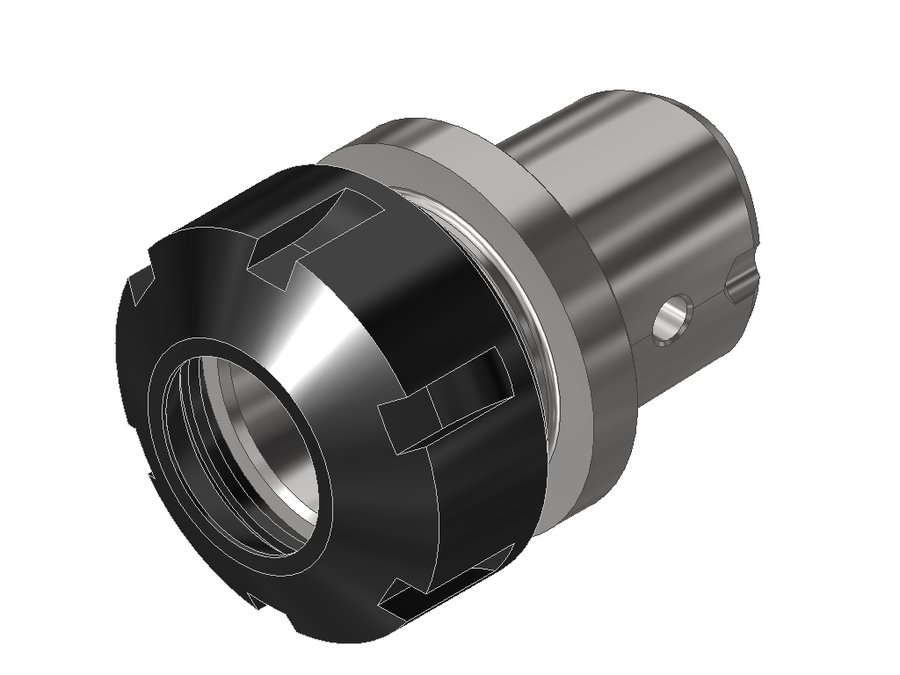 Державка цанговая EWS 31.C4C25L32, полигональный хвостовик ISO 26623 (PSC 40C), под цанги ER25 (d 2 - 16 мм)| 1.0