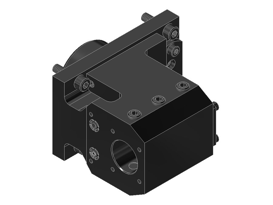 Державка комбинированная с внутренним и наружным подводом СОЖ EWS 17.BMT32QSM200X90, BMT, отверстие Ø32 мм