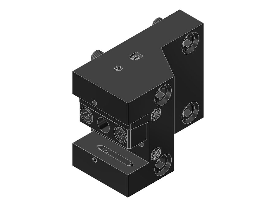 Державка токарная продольная EWS 4.BMT25TW20IK, BMT, сечение 25×25 мм