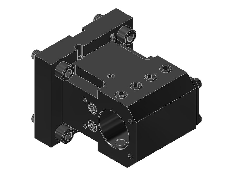 Державка комбинированная с внутренним и наружным подводом СОЖ EWS 17.BMT40TS4000V15, BMT, отверстие Ø40 мм