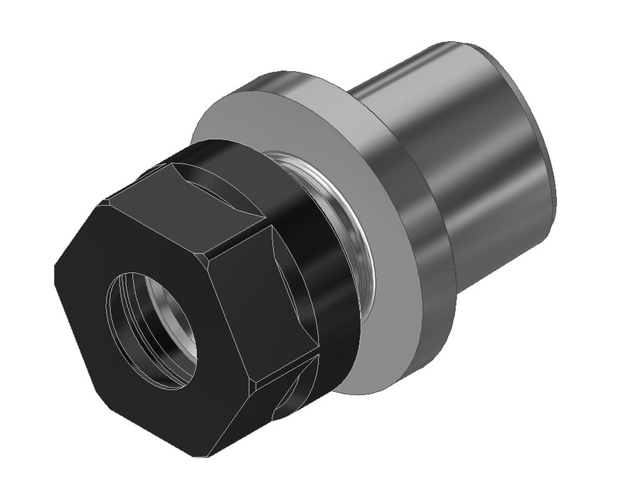 Державка цанговая EWS 31.C4C20L32, полигональный хвостовик ISO 26623 (PSC 40C), под цанги ER20 (d 2 - 13 мм)| 1.0