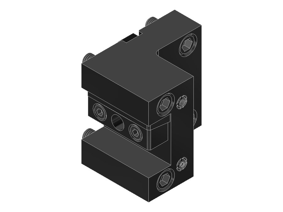 Державка токарная продольная EWS 1.BMT25VL6X75, BMT, сечение 25×25 мм