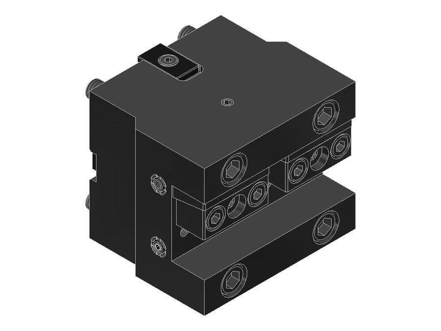 Державка токарная поперечная EWS 8.BMT25BMT65X95B1=115, BMT, сечение 25×25 мм