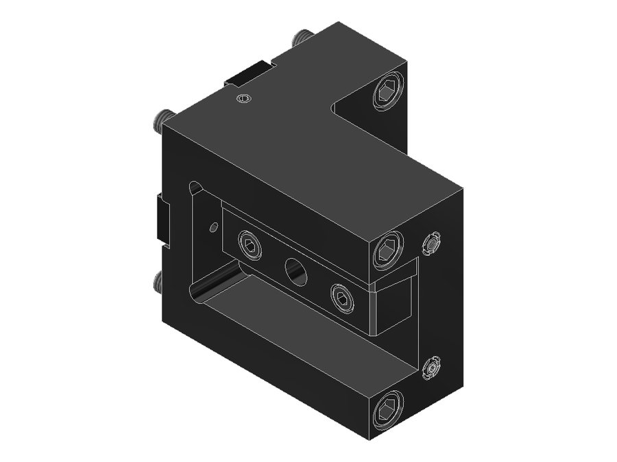 Державка токарная продольная EWS 4.BMT32VL8X135, BMT, сечение 32×32 мм