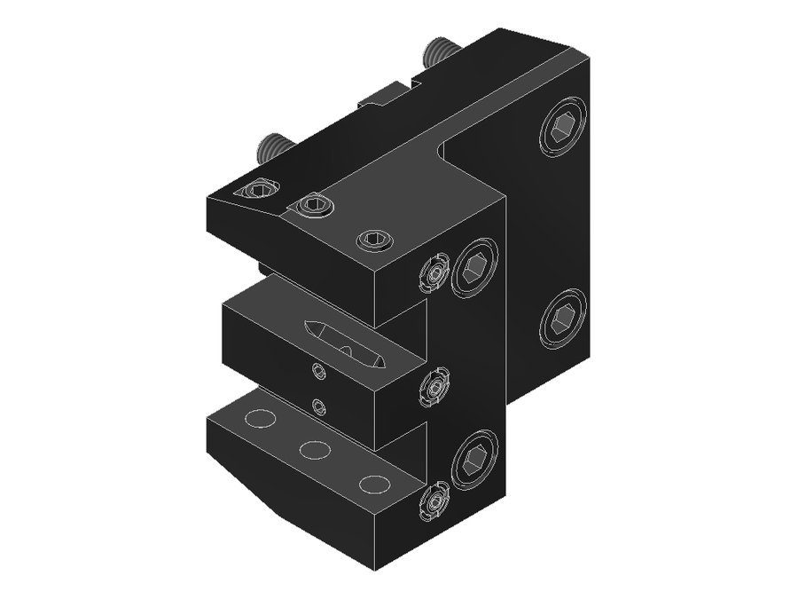 Державка токарная продольная EWS 4.BMT20DYP2000IK, BMT, сечение 20×20 мм