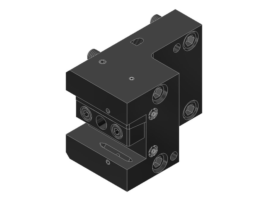Державка токарная продольная EWS 4.BMT25LB4000IK, BMT, сечение 25×25 мм