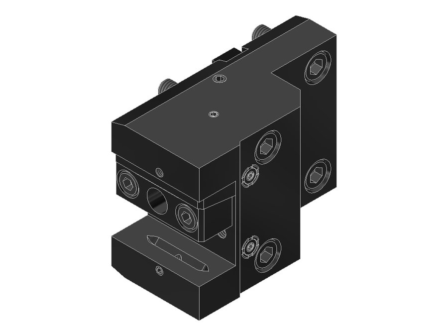 Державка токарная продольная EWS 4.BMT25VL2IKX60, BMT, сечение 25×25 мм